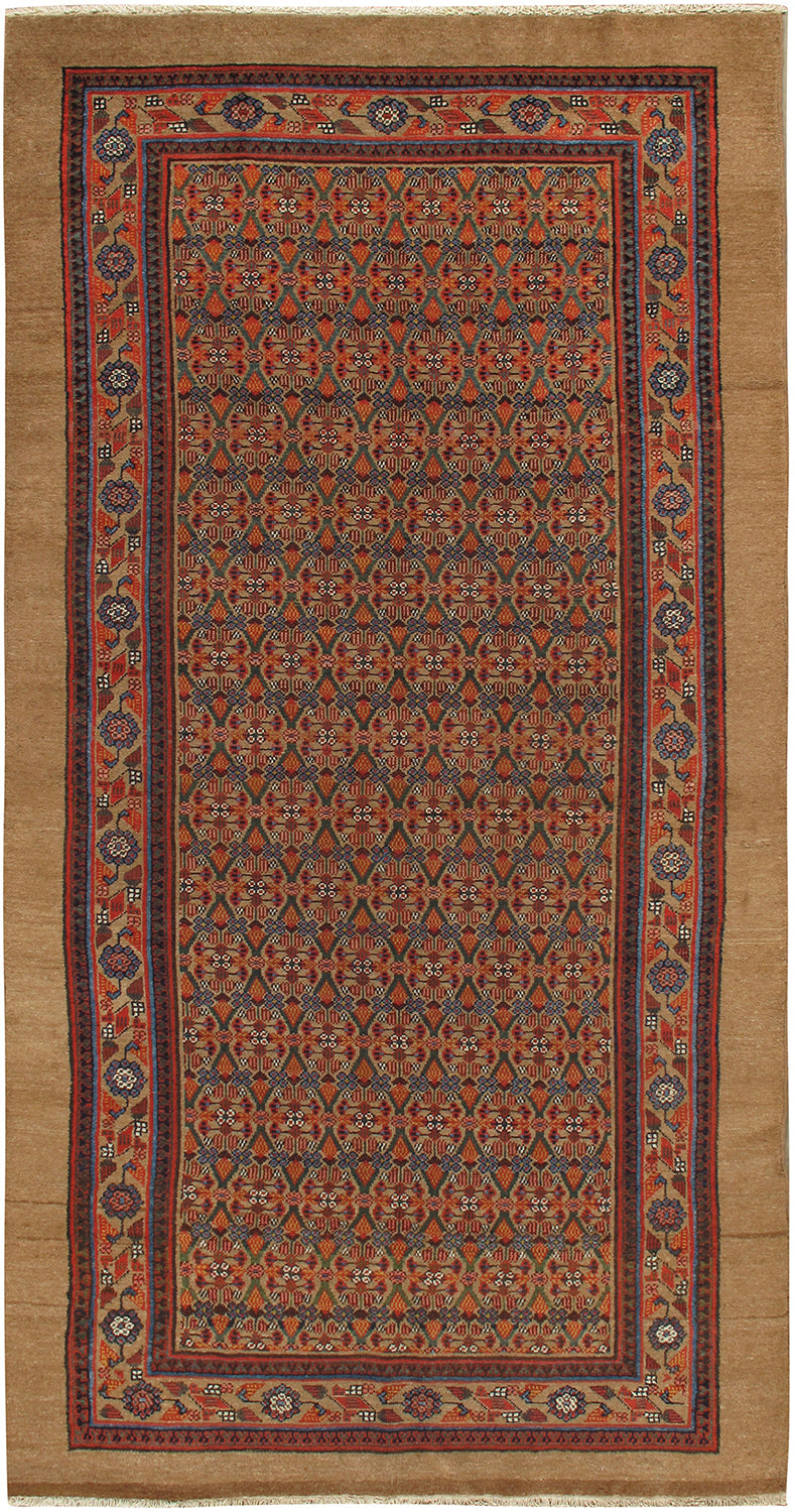 CU-1304 - Antique Serab Camel Hair Runner
