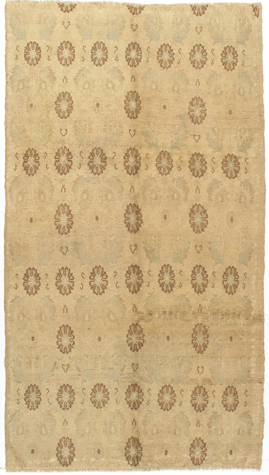 WAHO_IMAGE::u-3042 vintage turkish oushak rug 4'1 x 9'1.jpg