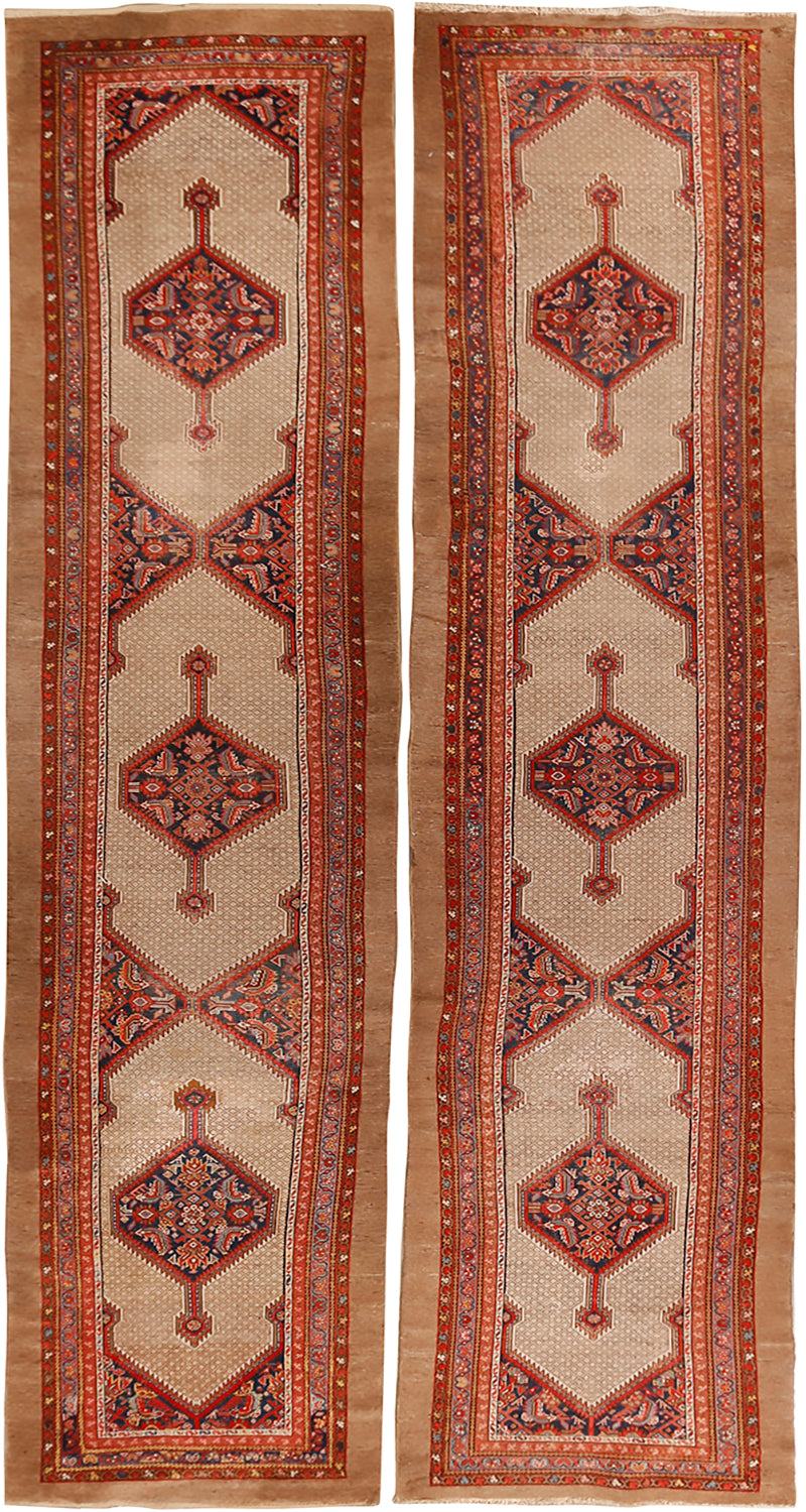 U-3354 - Antique Persian Serab Runner Rug