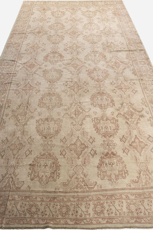 U-5149 - Oversize Antique Turkish Oushak Rug
