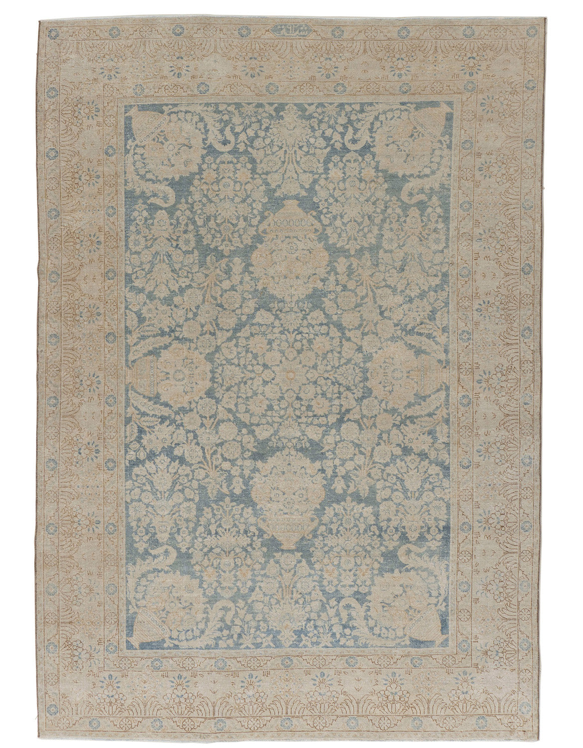 U-5250 - Antique Subdued Tabriz Rug
