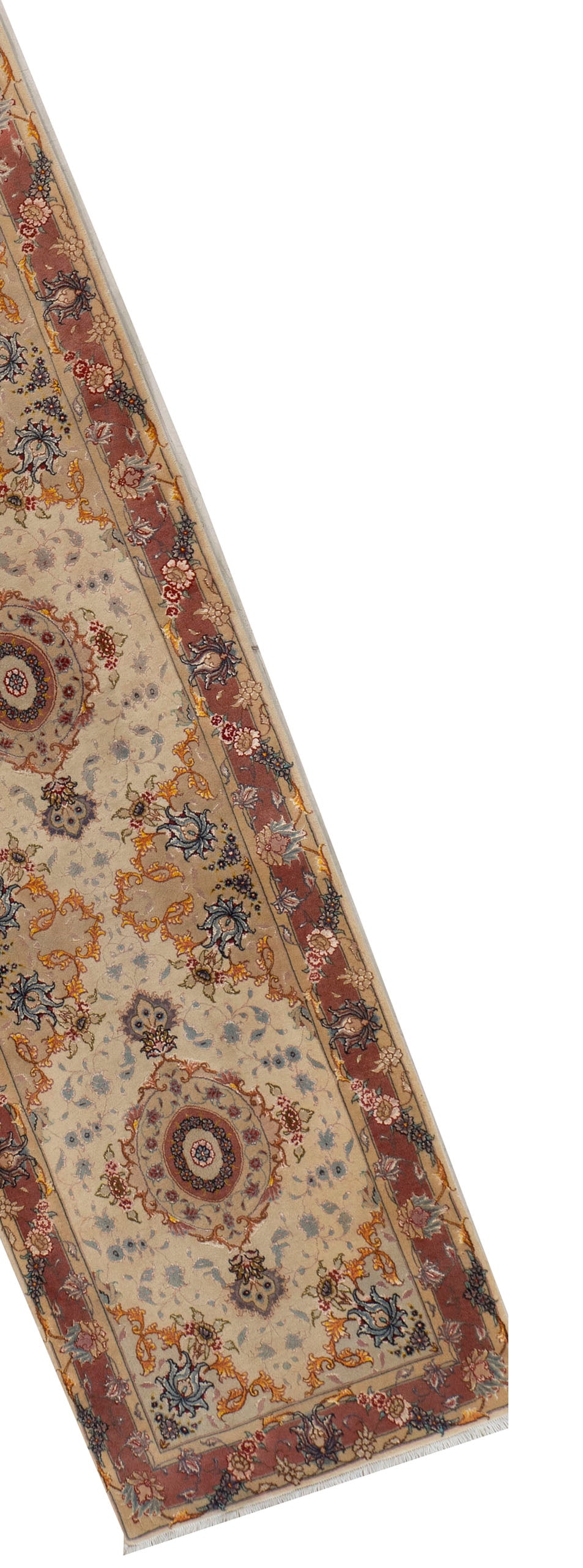 CU-1490D - Tabriz Silk Runner