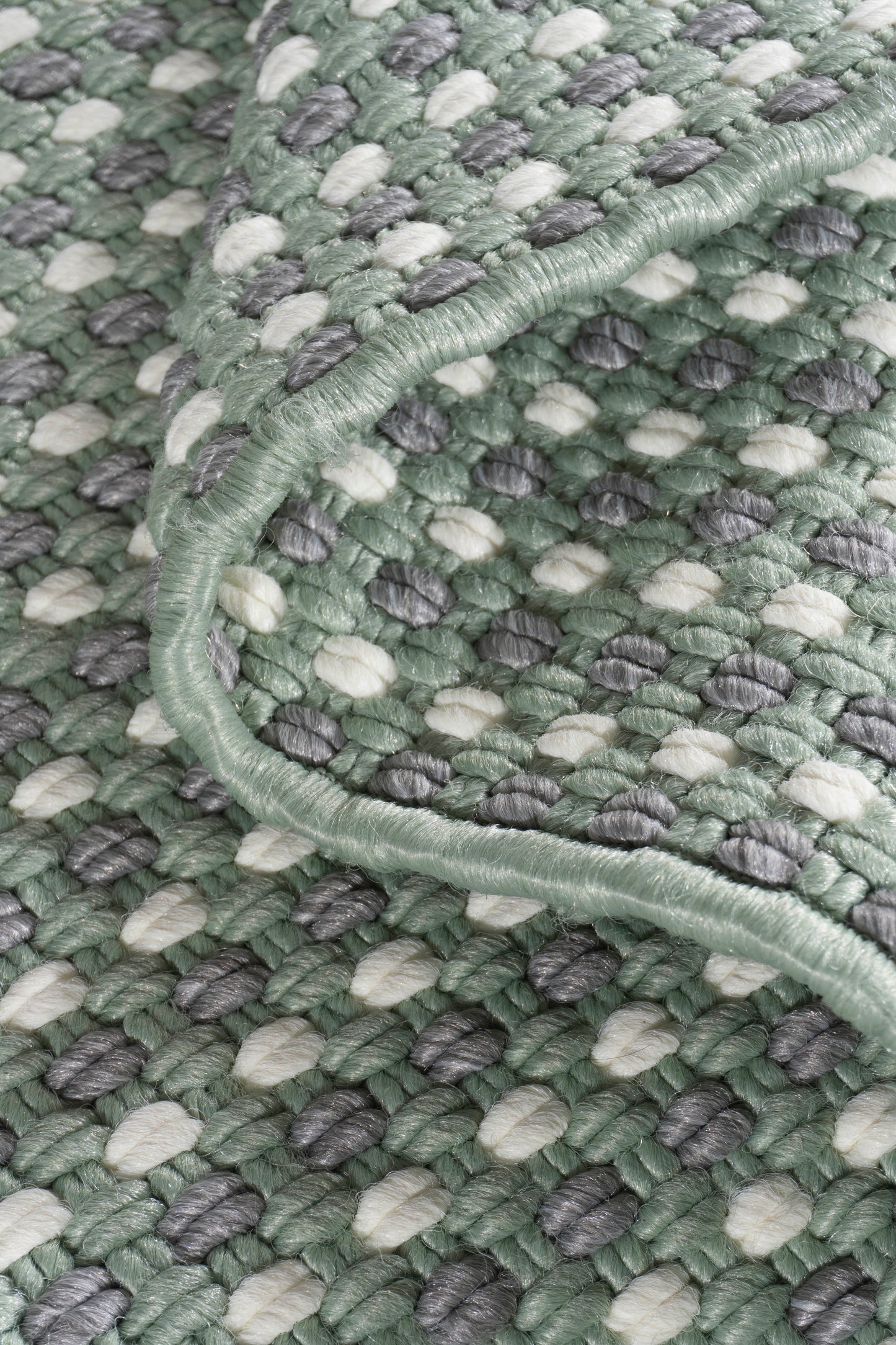 N-7543 - Lattice Green Gray White