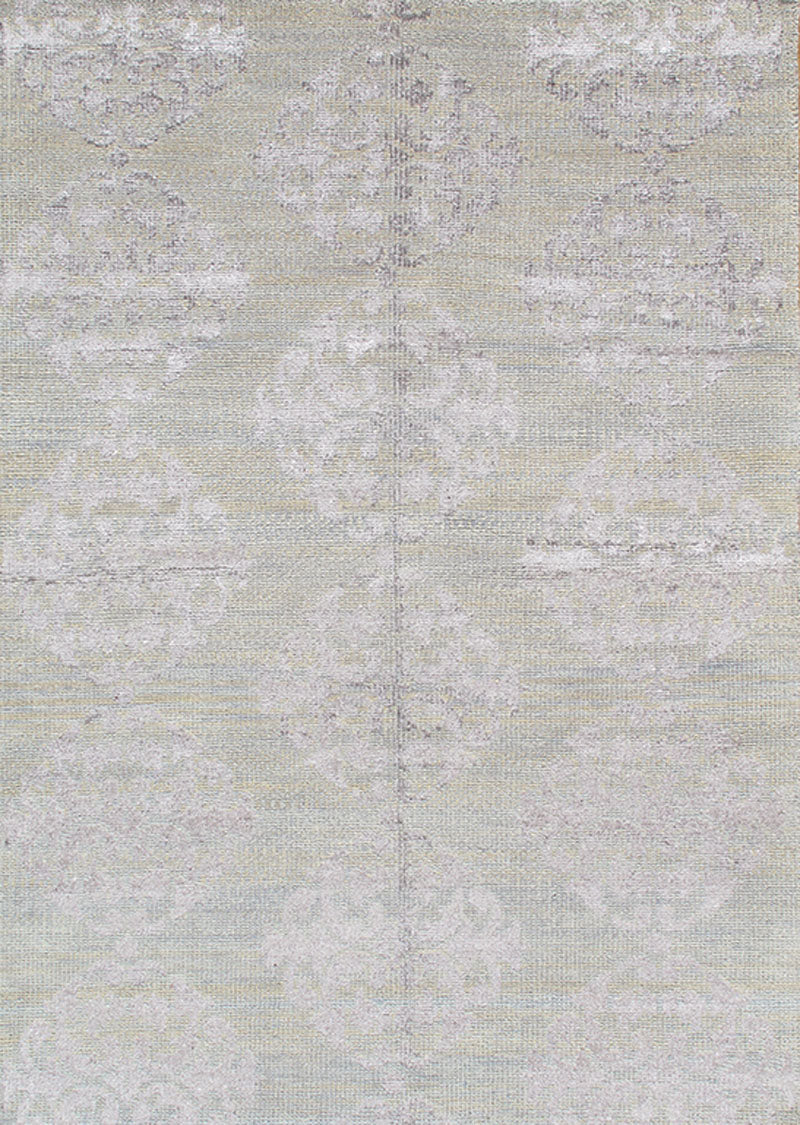 SM1025-LT - Bamboo Viscose & Wool Contemporary Rug