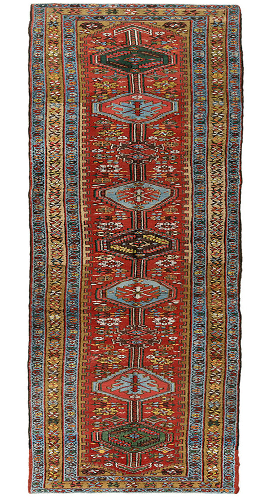 U-5101 - Vintage Persian Heriz Runner