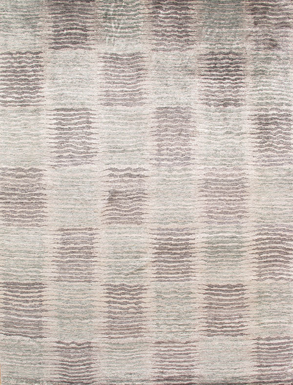 ZA1009-ZT06 - Bamboo Viscose & Wool Contemporary Rug