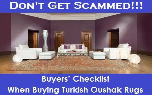 Antique & Vintage Turkish Oushak Rugs – Buyers’ Checklist