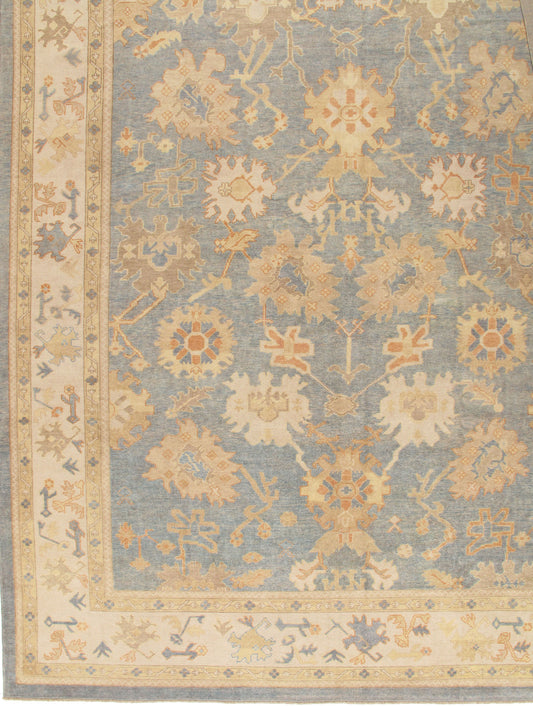 A6973 - Turkish Blue Oushak Rug