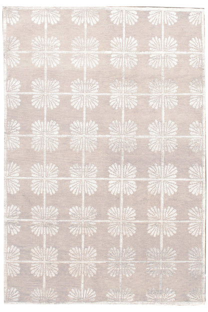 BK10 - Oyster Lace Contemporary Rug