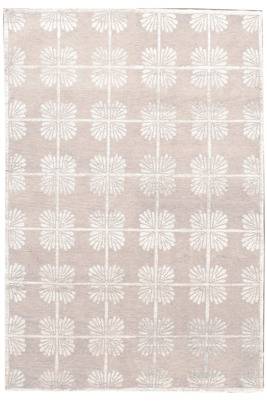 BK10 - Oyster Lace Contemporary Rug