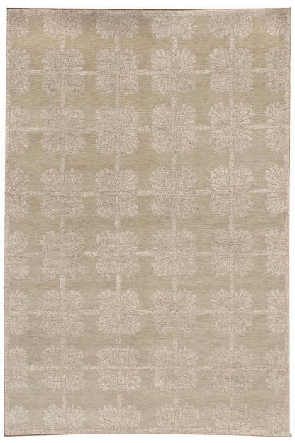 BK12 - Silver Lace Contemporary Rug