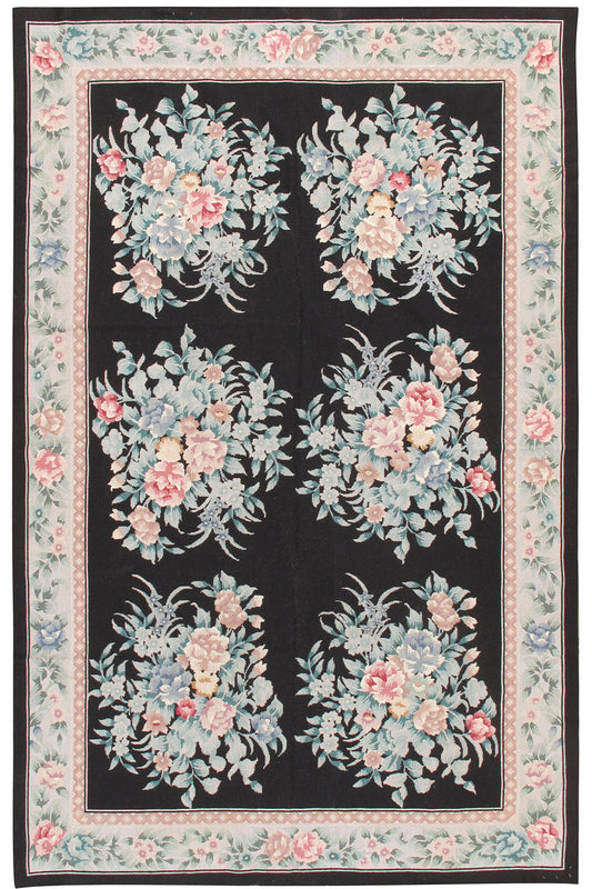 C-475 - Vintage Needlepoint Rug