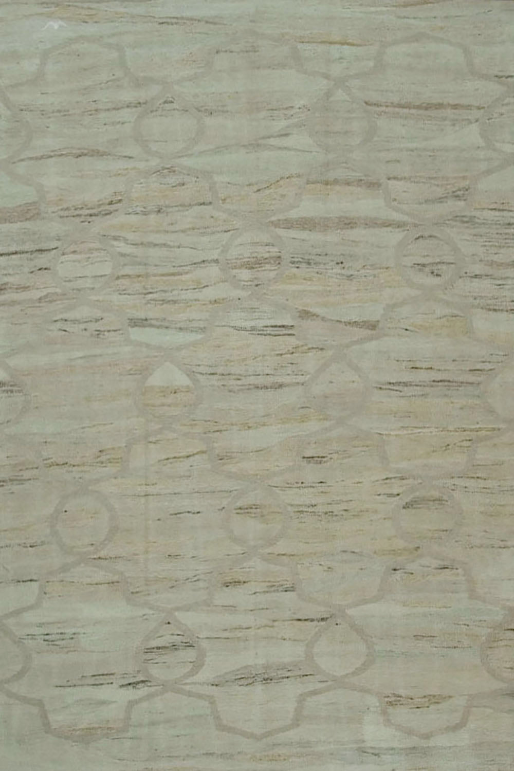 C1011 - Contemporary Natural Artisan Flatweave Rug