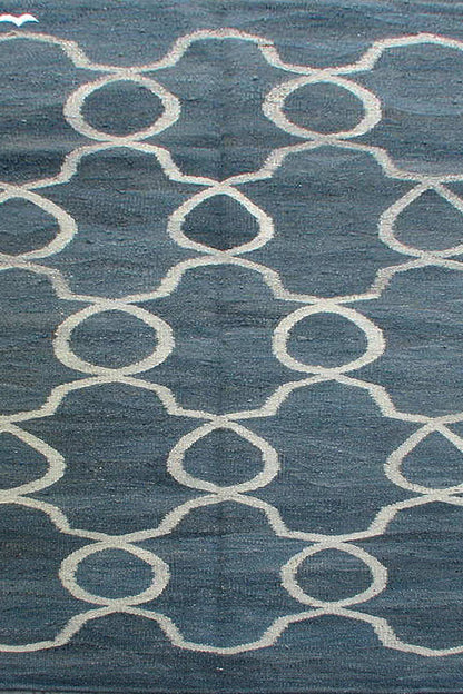 C1021 - Contemporary Natural Artisan Flatweave Rug