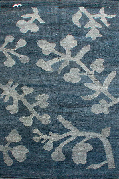 C1023 - Contemporary Natural Artisan Flatweave Rug