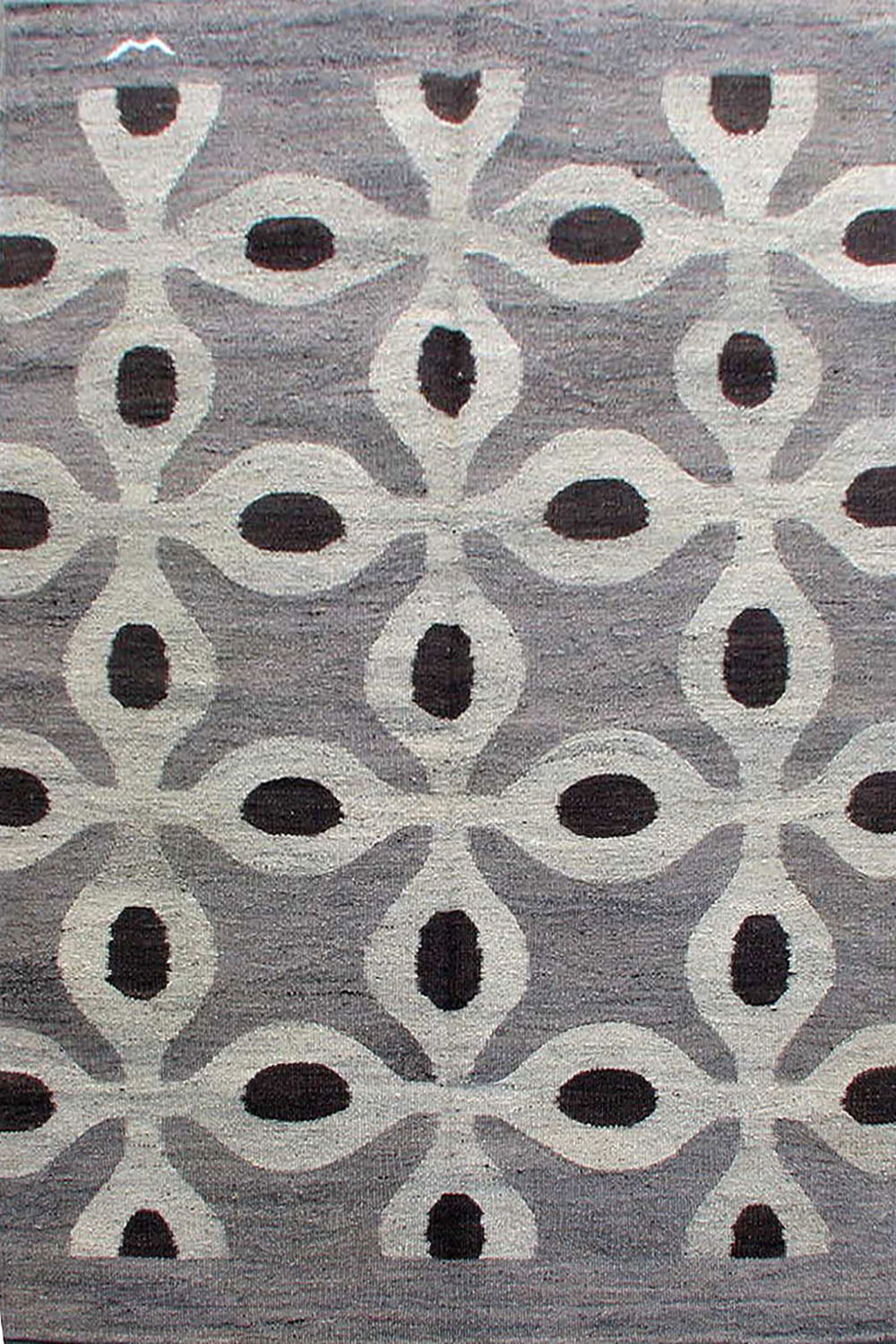 C1024 - Contemporary Natural Artisan Flatweave Rug