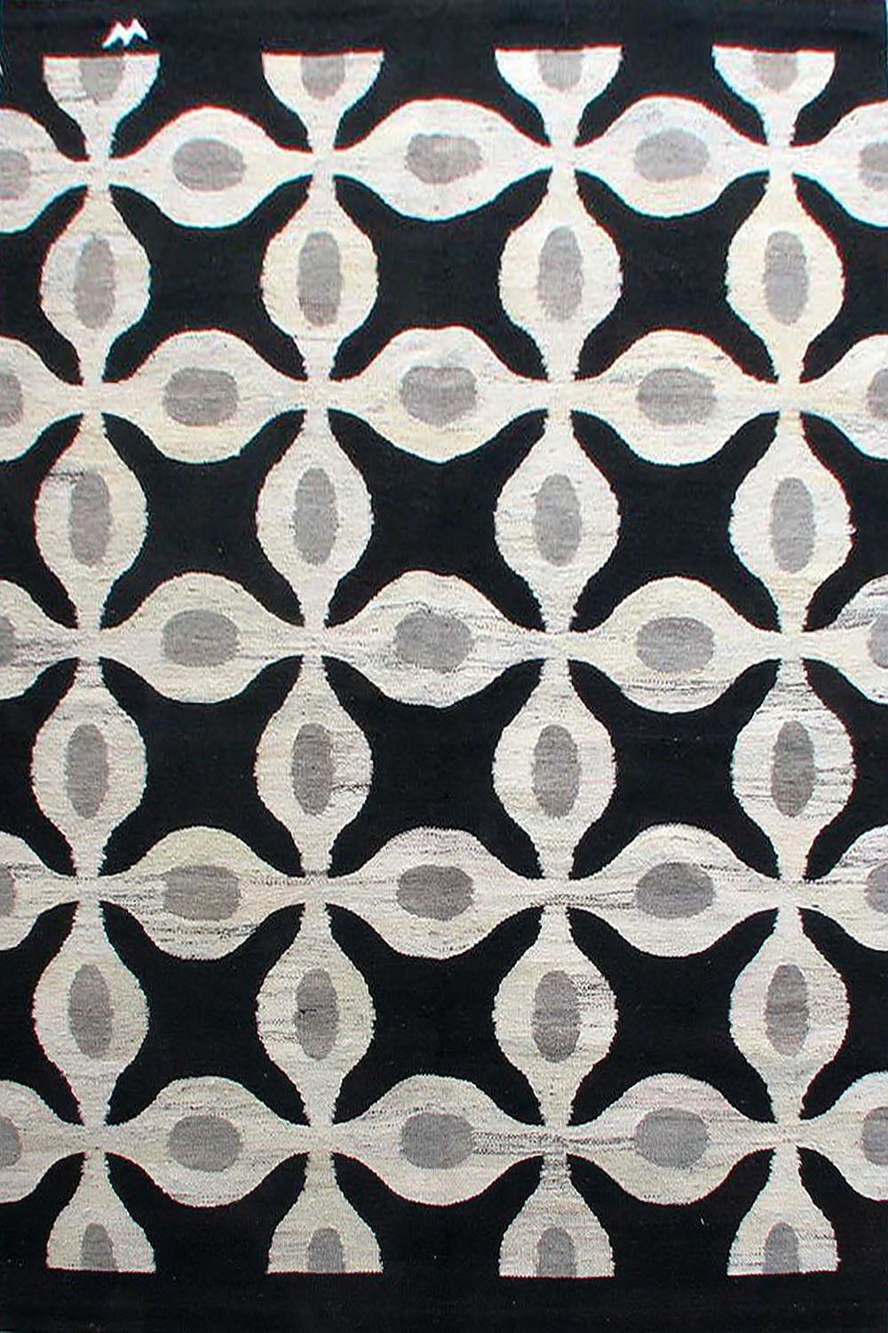 C1031 - Contemporary Natural Artisan Flatweave Rug
