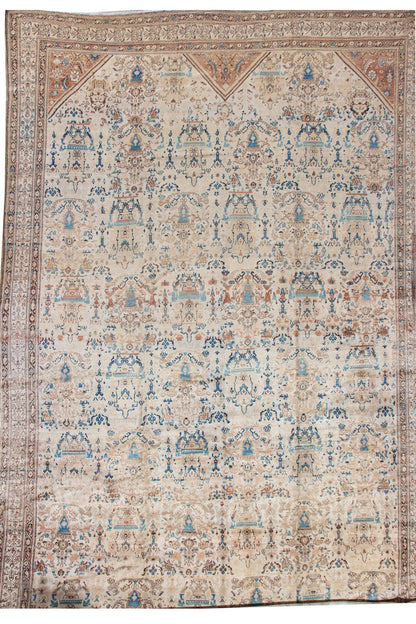 CU-1074 - Antique Persian Malayer Rug