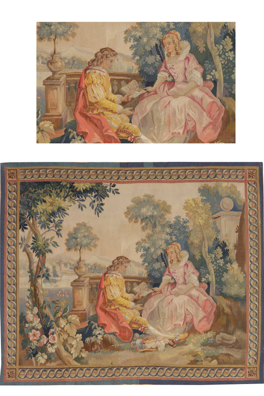 CU-1141 - Antique French Tapestry