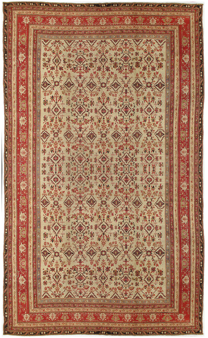 CU-1151 - Antique Indian Agra Rug