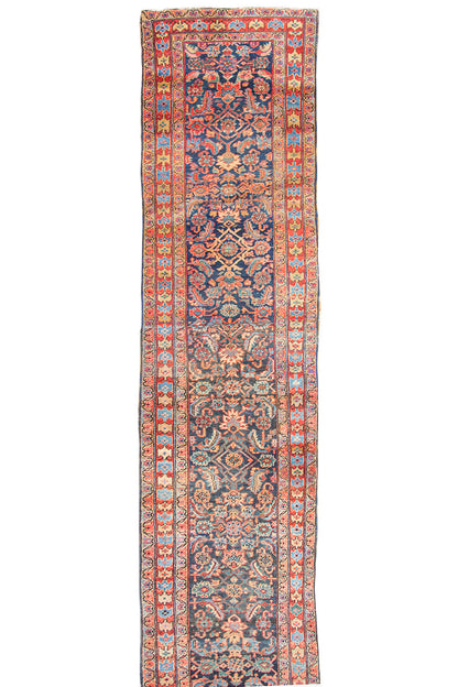 CU-1185 - Antique Persian Heriz Runner Rug