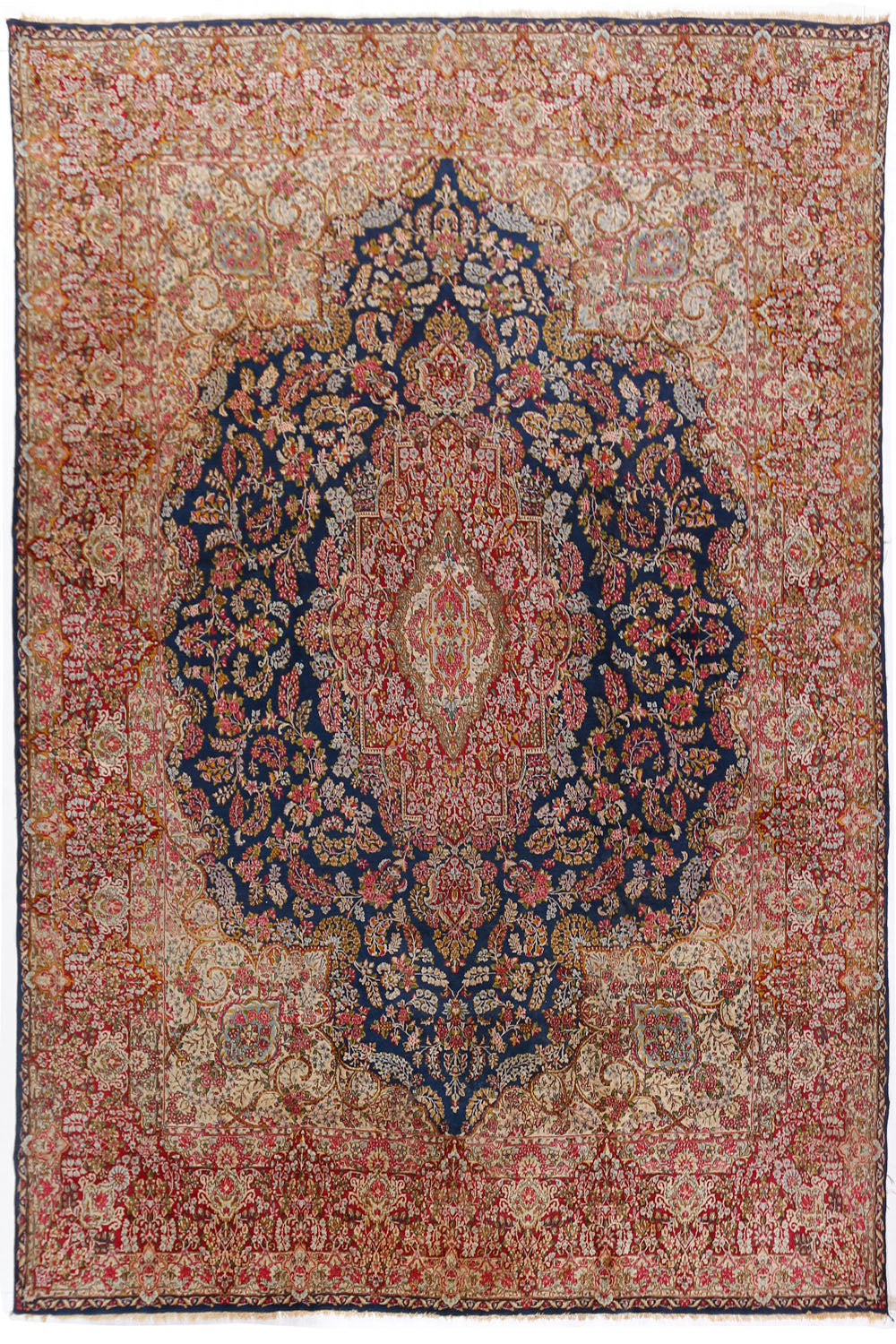 CU-1230 - Antique Persian Kerman Rug