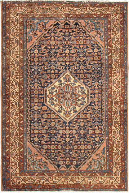 CU-1290 - Vintage Persian Hamadan Rug