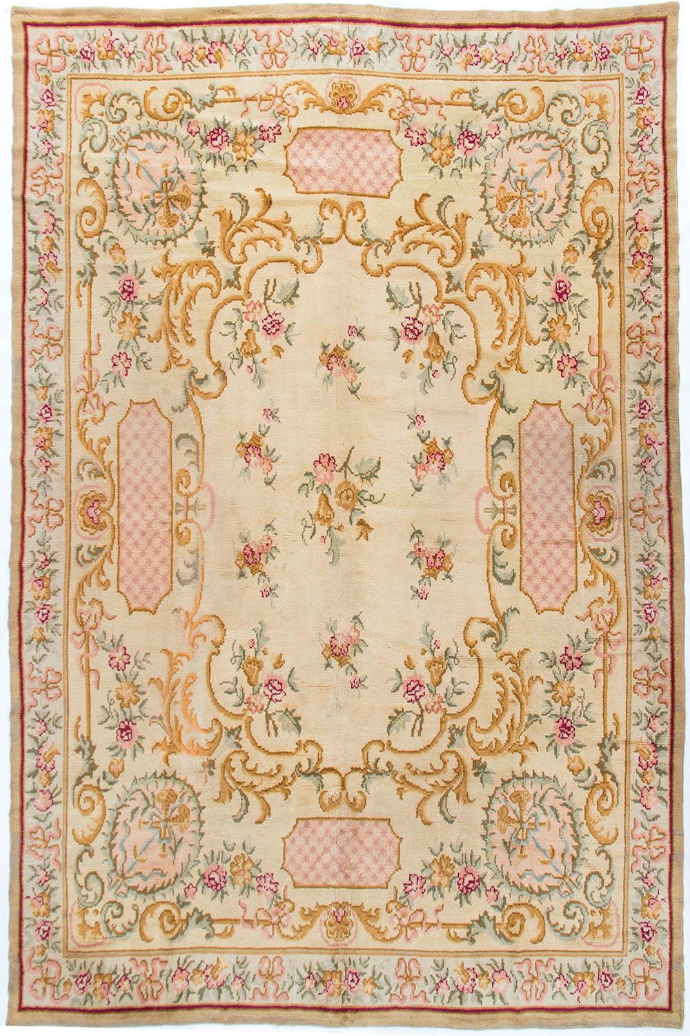 CU-129 - Antique French Savonnerie Rug