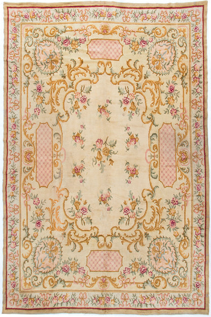 CU-129 - Antique French Savonnerie Rug