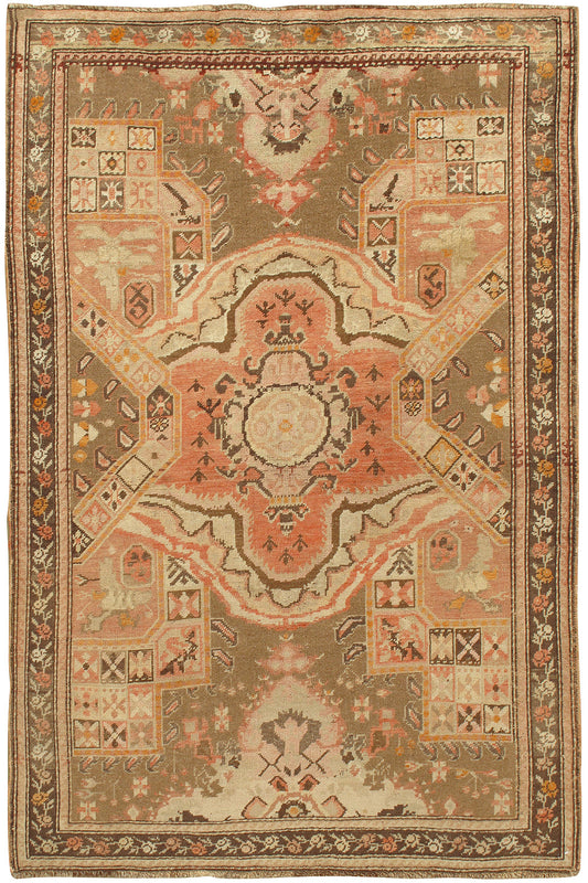 CU-1292 - Antique Persian Karaja Rug
