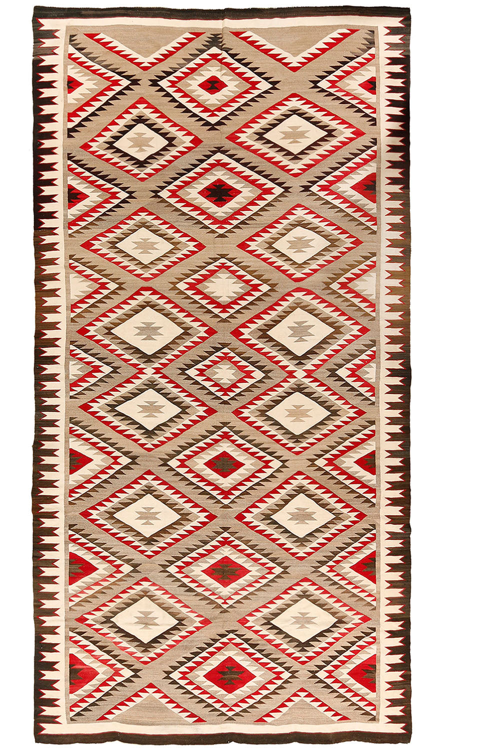 CU-1301 - Extremely Rare Room Size Vintage Navajo Rug