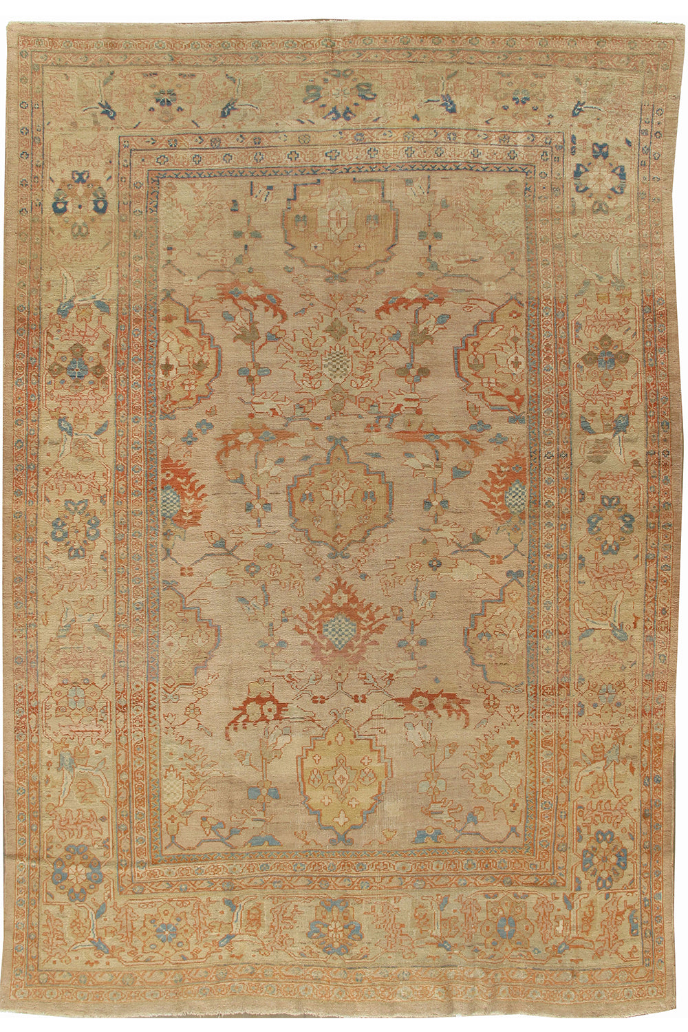 CU-1303 - Antique Persian Ziegler Rug