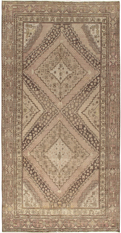 CU-1395 - Vintage Subdued Khotan Rug