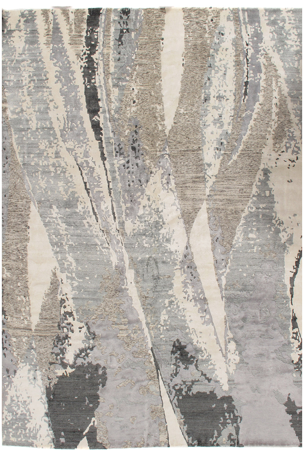 CU-1423 - Contemporary Silver Magic Rug