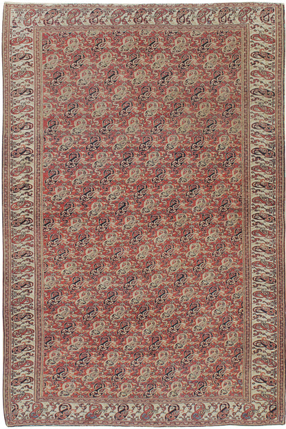 CU-1458 - Antique Fine Persian Dorokosh  Rug