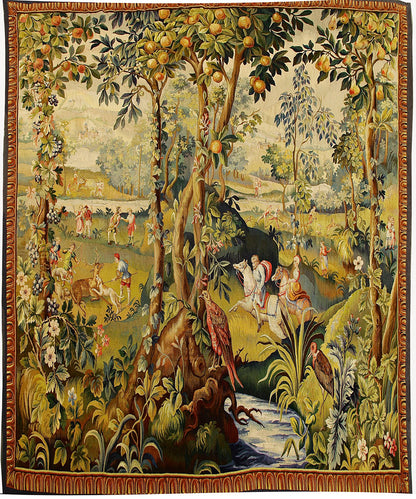 WAHO_IMAGE::cu-1565tapestry 200x200 cm 1900 circa co350thumb2.jpg