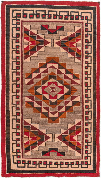CU-1577 - Vintage Navajo Rug