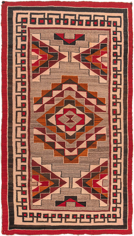 CU-1577 - Vintage Navajo Rug