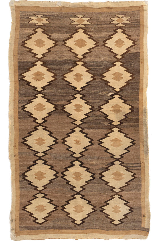 CU-1580 - Antique Navajo Rug