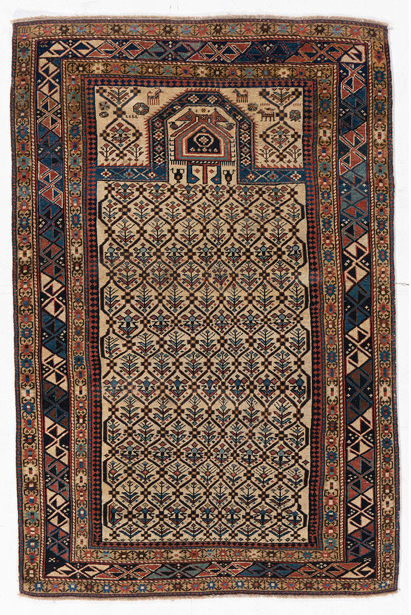 WAHO_IMAGE::cu-1640 caucasian shirvan prayer 3’7x5’3_--thumb.jpg