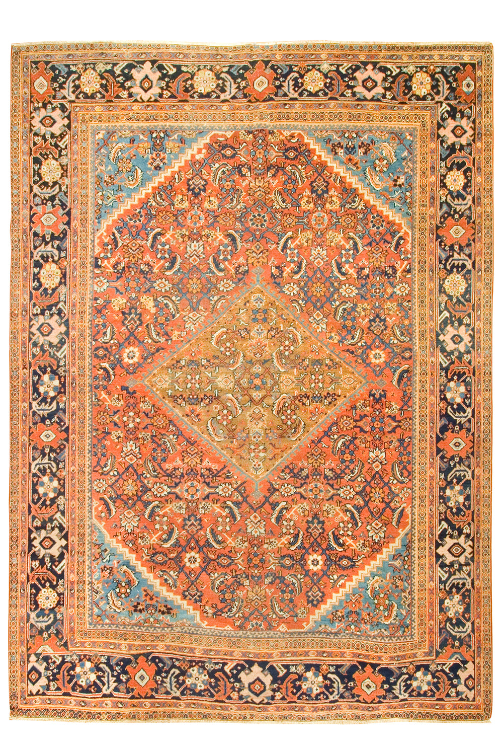 CU-724 - Antique Persian Sultanabad Rug
