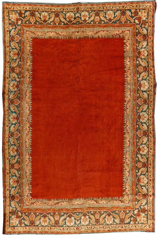 CU-728-U-1806 - Large European Oushak Design Rug