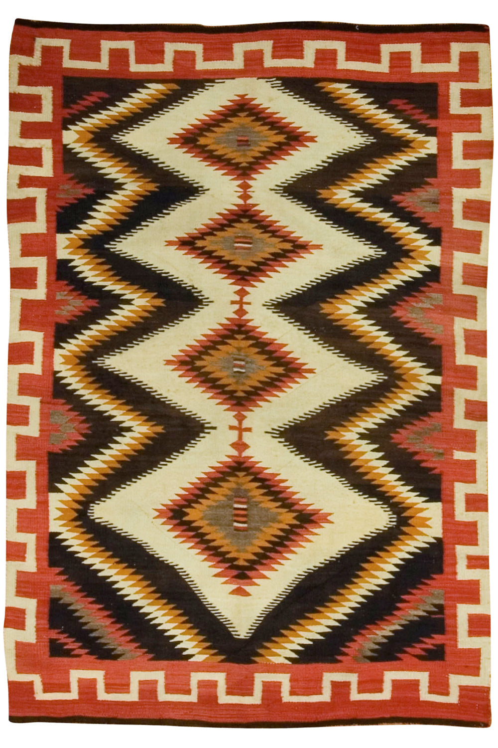 CU-956 - Vintage Native American Navajo Rug
