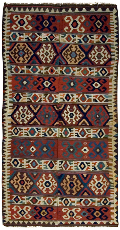 CU-961 - Antique Caucasian Shirvan Rug