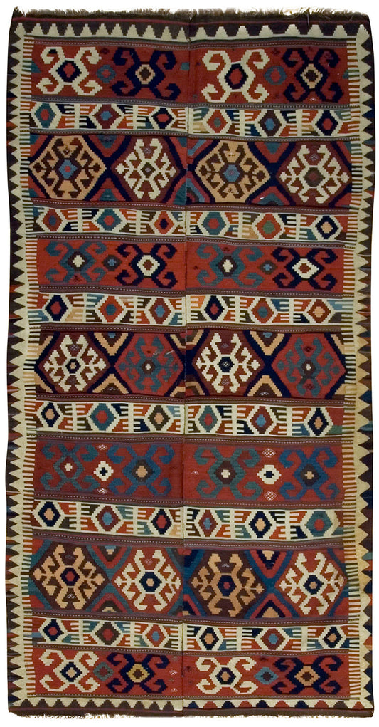CU-961 - Antique Caucasian Shirvan Rug