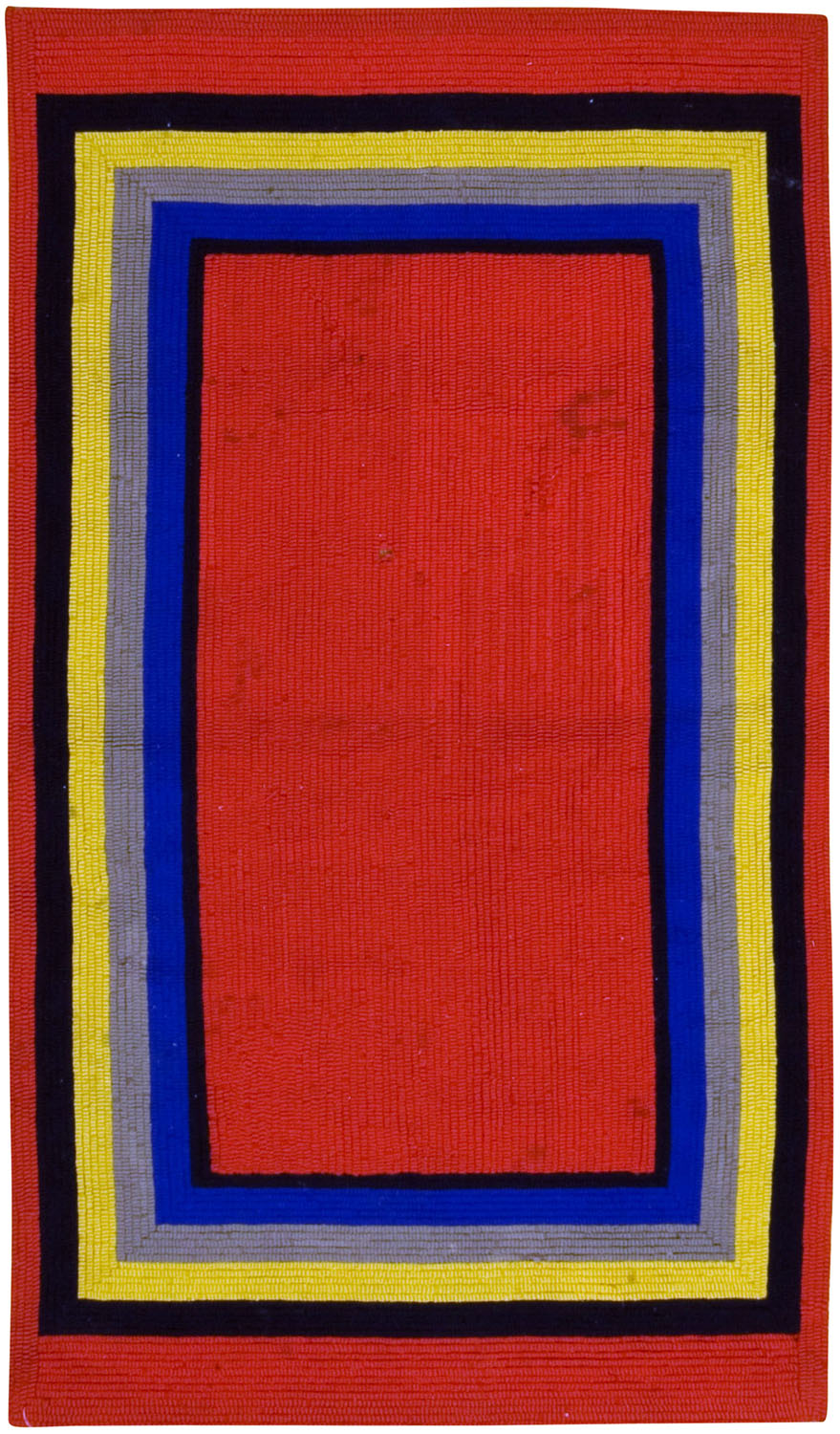 CU-977 - Antique  American Hooked Rug