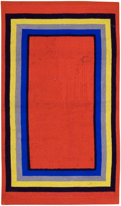 CU-977 - Antique  American Hooked Rug