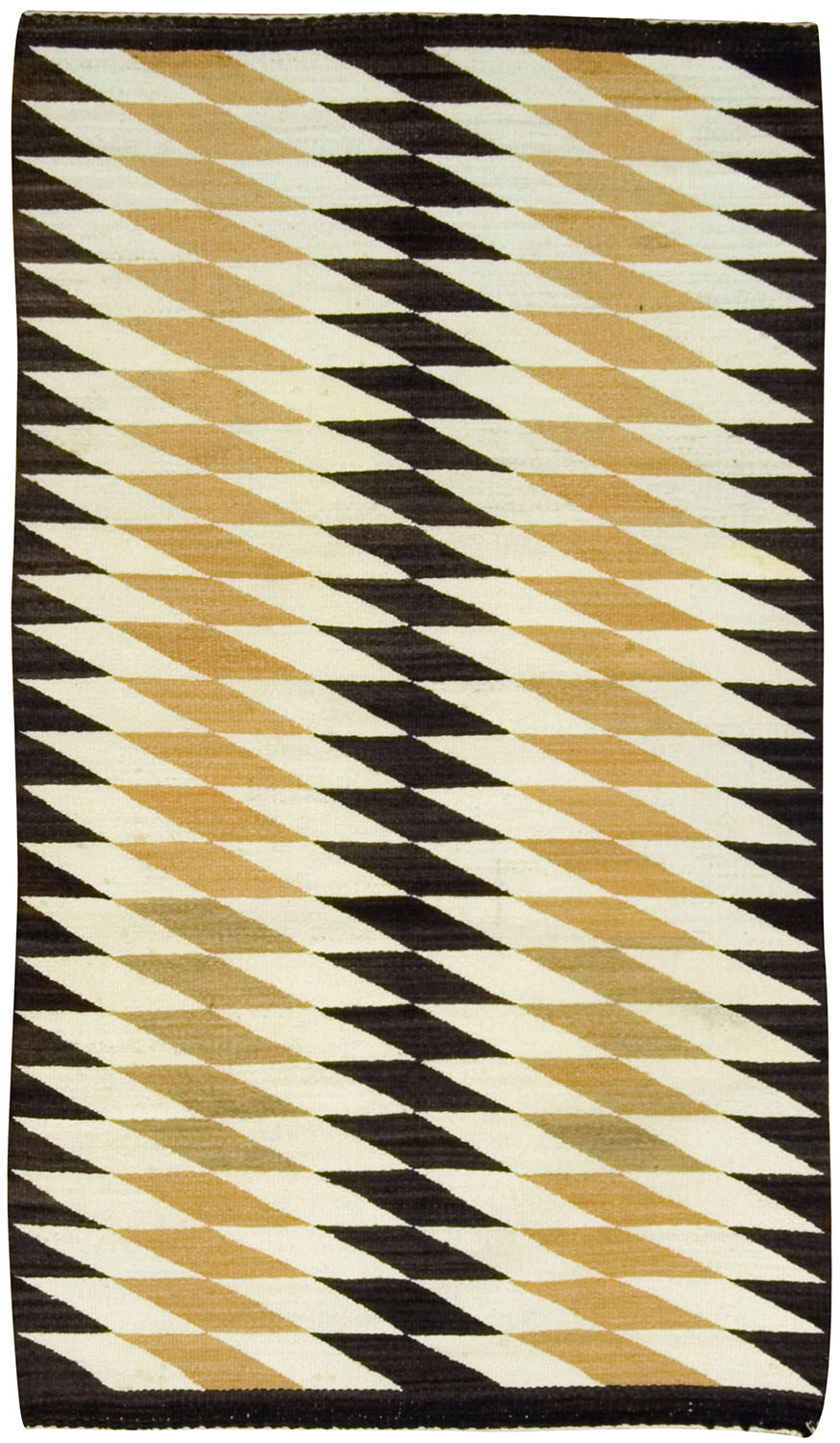 CU-983 - Vintage Native American Navajo Rug