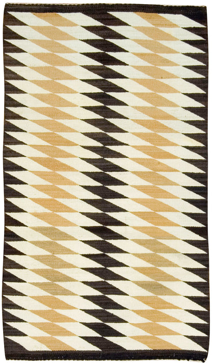 CU-983 - Vintage Native American Navajo Rug