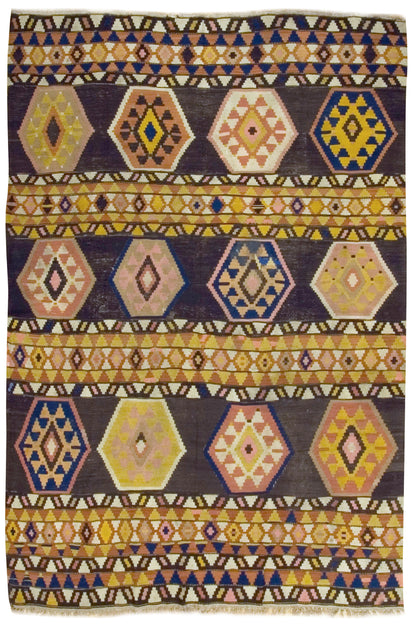 CU-998 - Vintage Kilim Rug